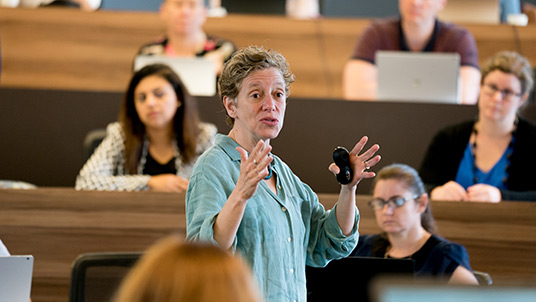 We're incorporating sustainability into our curricula to make sure our graduates are sustainability literate. 