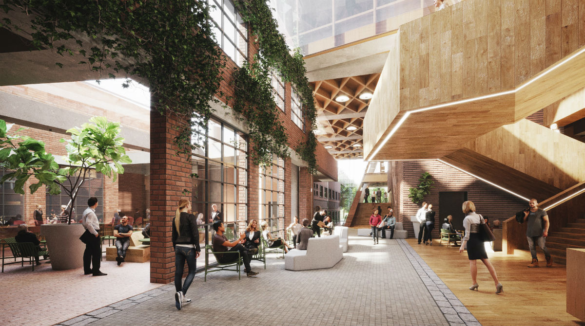 Concept artwork showing Melbourne Business School's proposed new campus (August 2019)