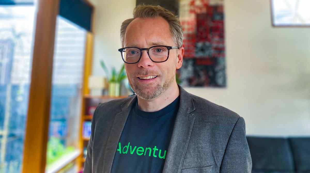 Adventus.io Chief Product Officer Chris Grannell and Melbourne Business School MBA alumni Chris Grannell