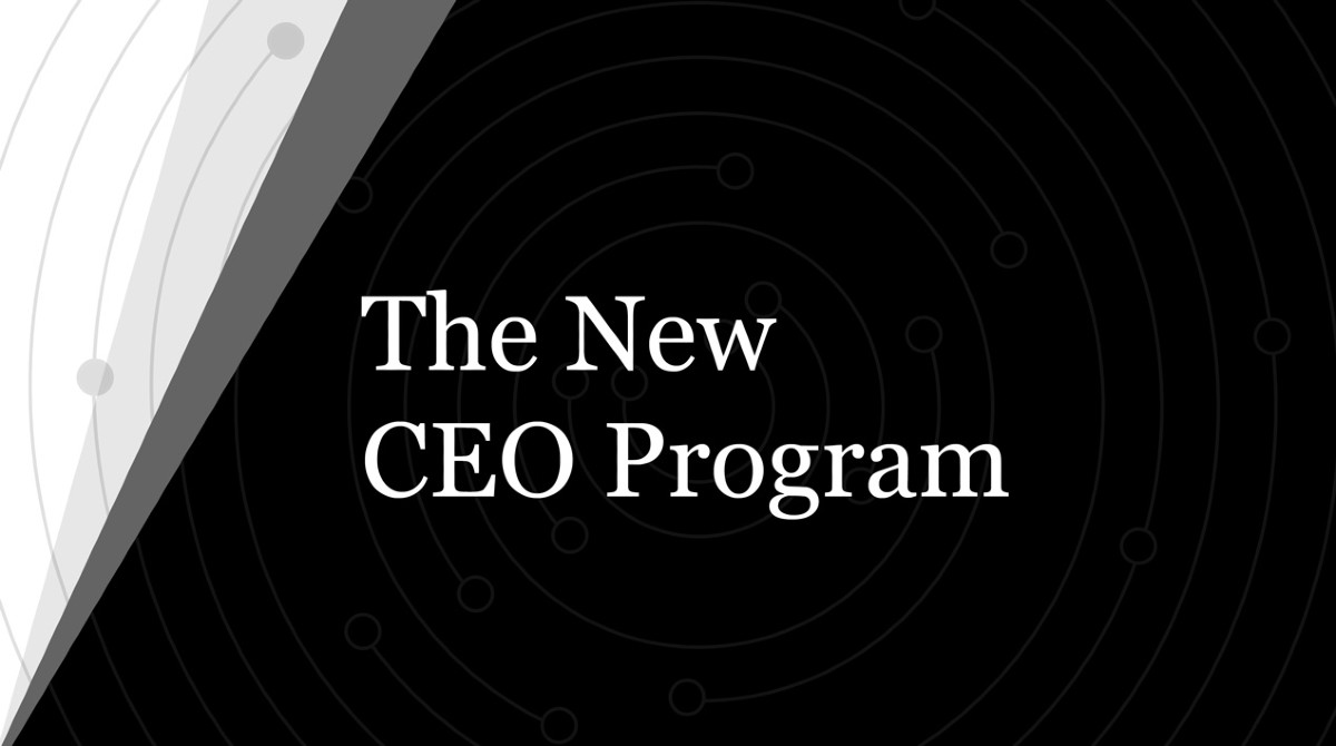 The New CEO Program at Melbourne Business School