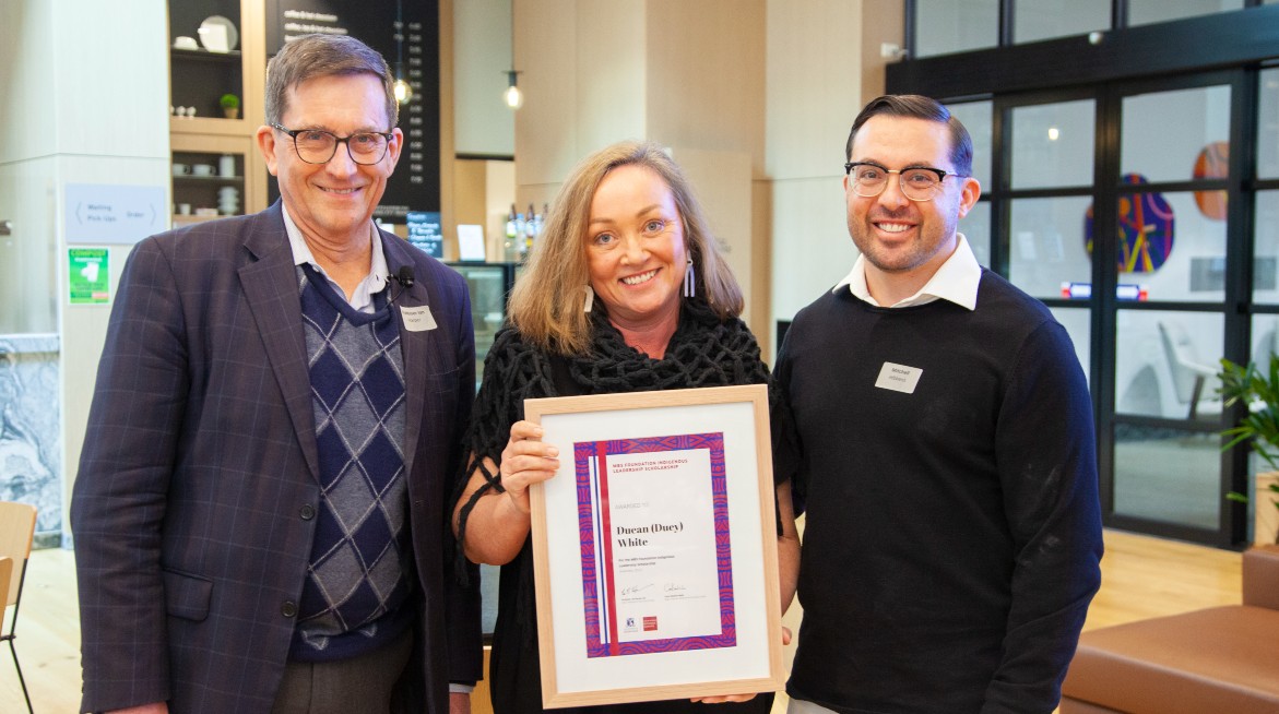 Duean White indigenous scholarship SEMBA