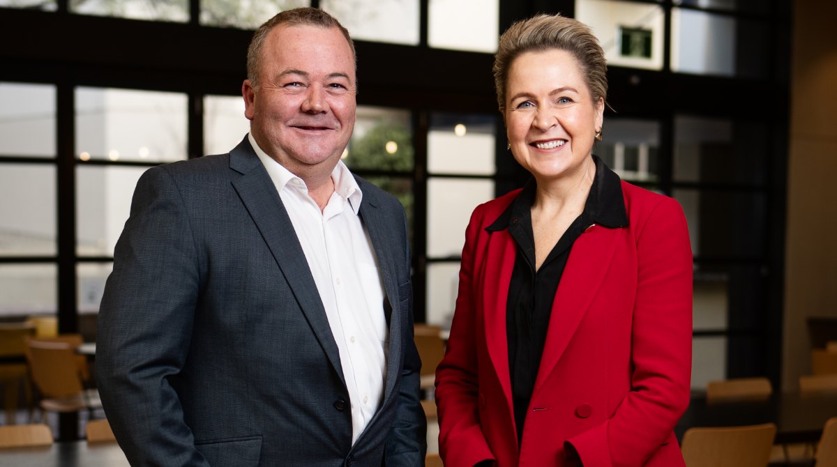WISE-Employmemt-CEO-Matthew-Lambelle-with-Melbourne-Business-School-Dean-Internal-Caron-Beaton-Wells